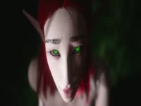 Elf lady got banged in dog beastiality porn